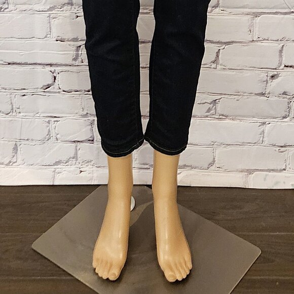 J.CREW - Mercantile Skinny High Waist Dark Wash Blue Jeans - Picture 6 of 10